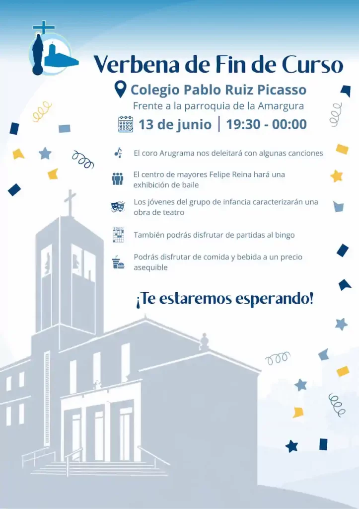 ¡Celebra con nosotros la Verbena de Fin de Curso!